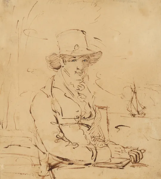 Washington Irving av John Wesley Jarvis