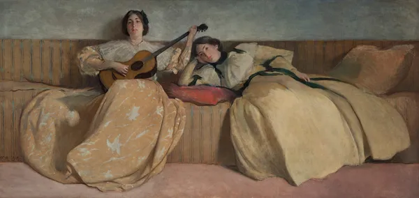 Panel for Music Room av John White Alexander