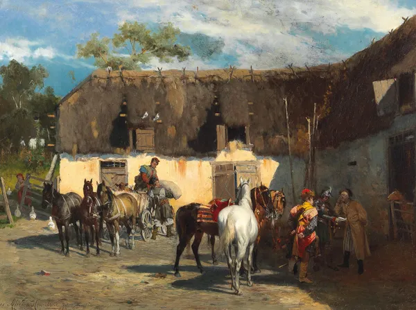The Requisition av Alfred von Wierusz-Kowalski
