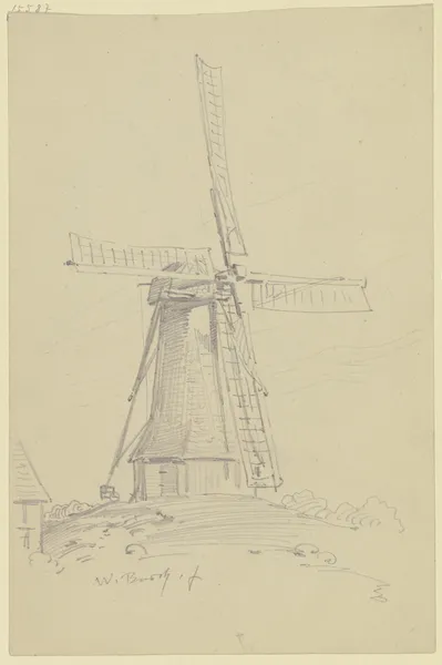 Dutch windmill av Wilhelm Busch