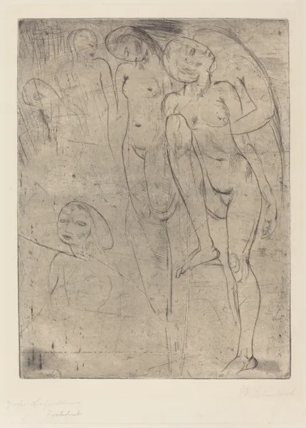 Large Resurrection (Grosse Auferstehung) av Wilhelm Lehmbruck