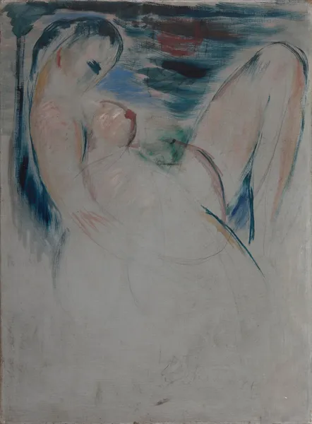 Reclining Female Nude av Wilhelm Lehmbruck