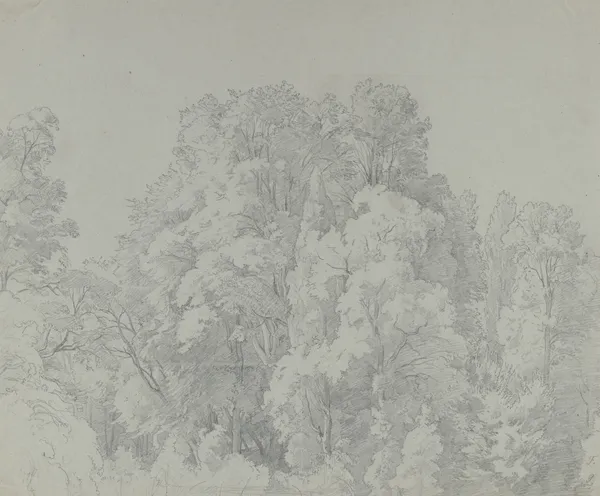 Forest section av Johann Wilhelm Schirmer