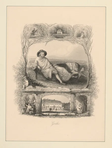 Goethe av Johann Heinrich Wilhelm Tischbein