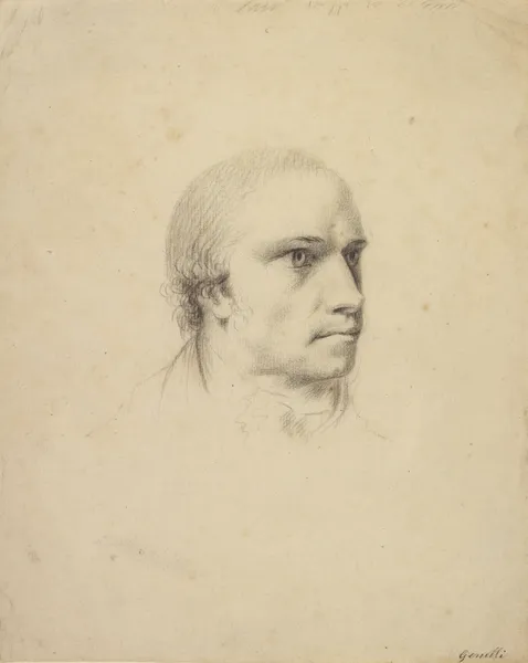 Portrait of Antonio Canova av Johann Heinrich Wilhelm Tischbein