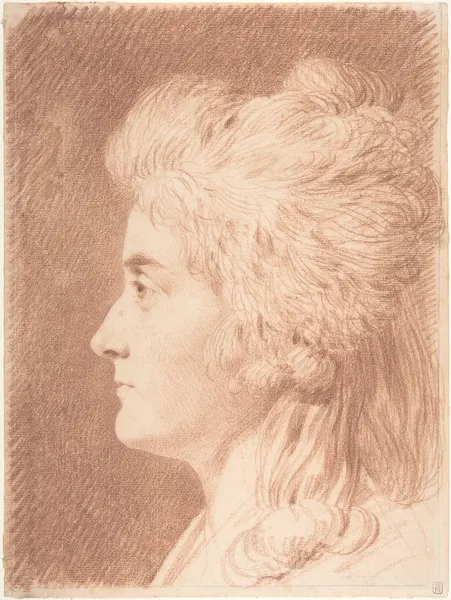 Profile Portrait of Miss Wieling (late 18th–19th century) av Johann Heinrich Wilhelm Tischbein