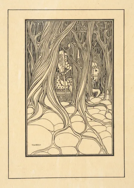 The Dolorous Knight. av Will Bradley