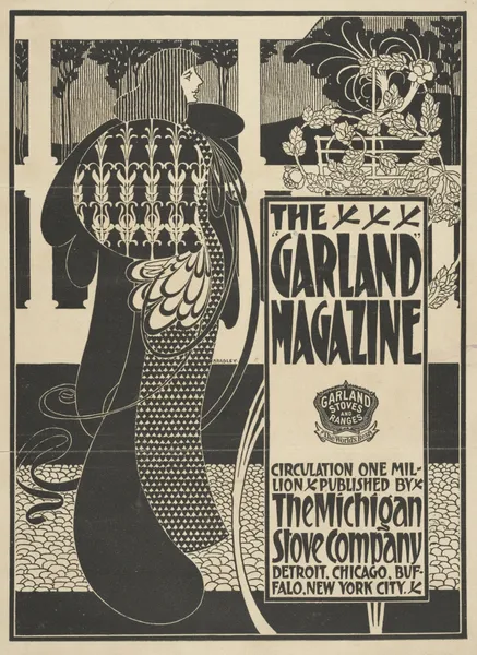 The Garland Magazine av Will Bradley