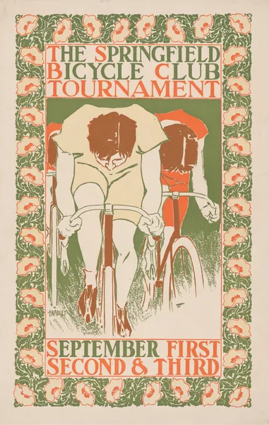 The Springfield bicycle club tournament av Will Bradley