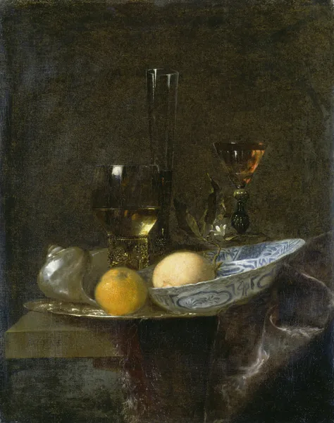 Still Life With Oranges av Willem Kalf
