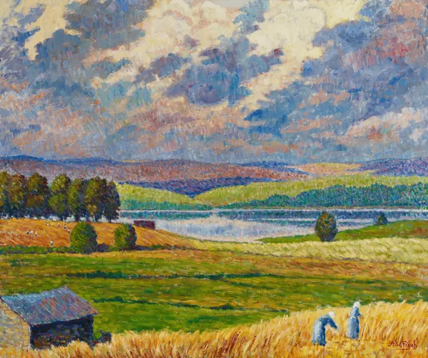 Landscape from Padasjoki av Alfred William Finch