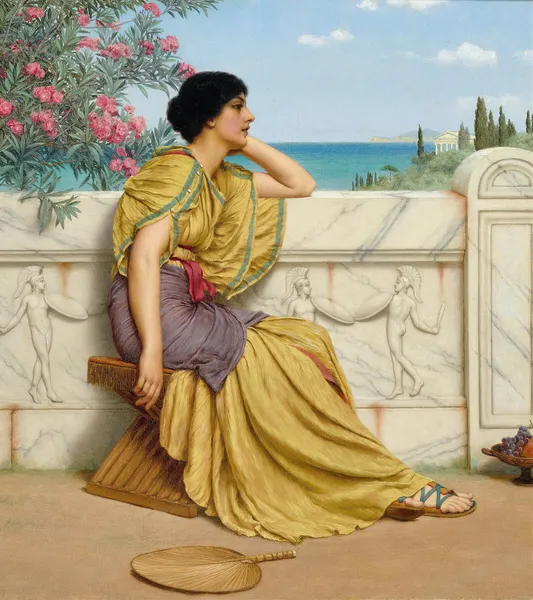 Leisure Hours av John William Godward
