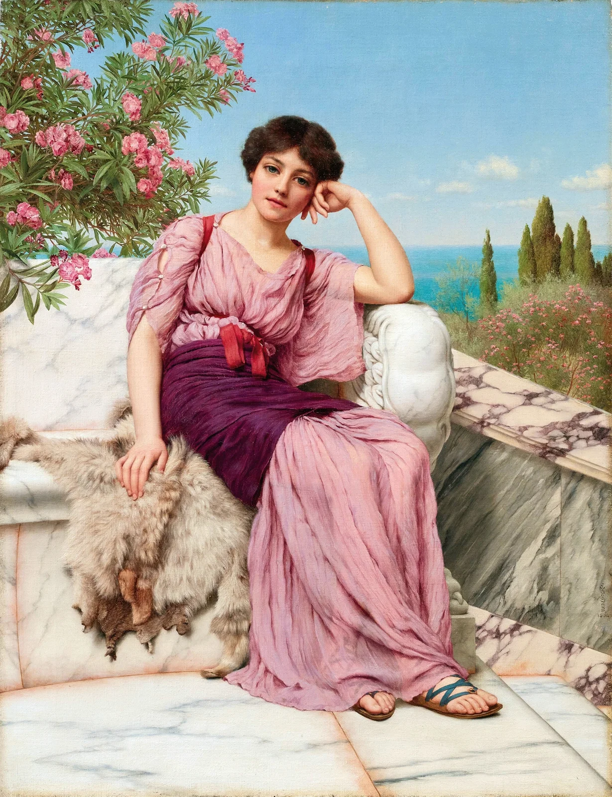 Sweet dreams av John William Godward