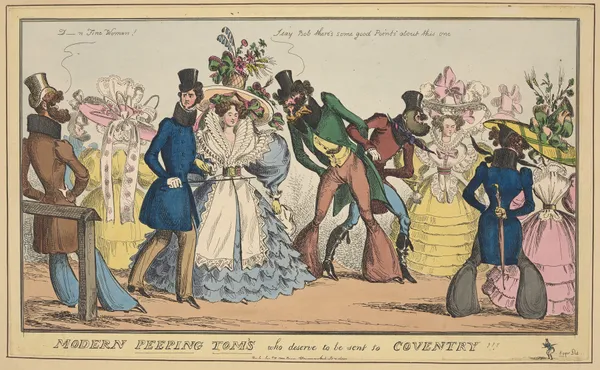 Modern Peeping Tom’s who deserve to be sent to Coventry!!!. av William Heath