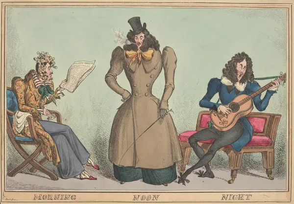Morning Noon Night [Dandy]. av William Heath