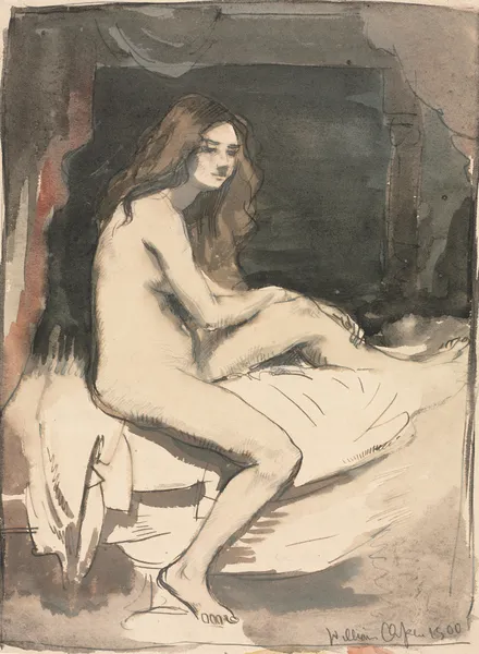 Nude Study av William Orpen