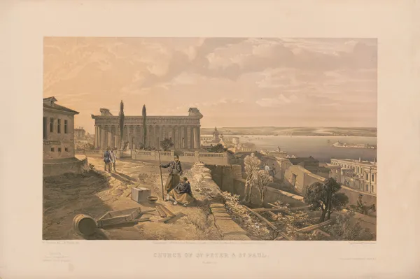 Church of St. Peter & St. Paul av William Simpson