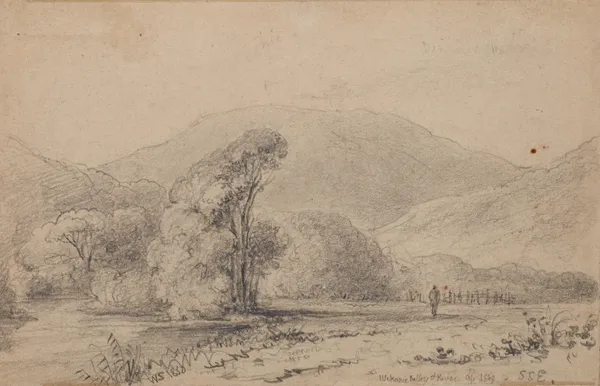 Waikanae Valley and river av William Swainson
