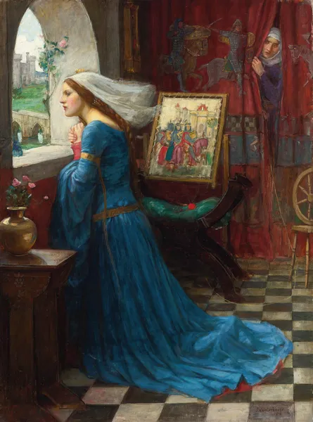 Fair Rosamund av John William Waterhouse