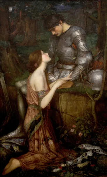 Lamia av John William Waterhouse