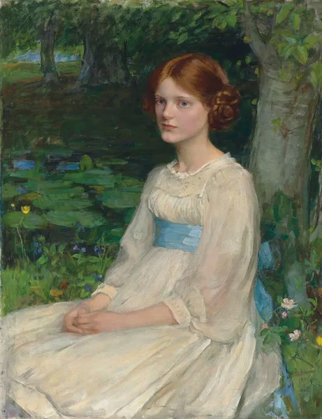 Miss Betty Pollock av John William Waterhouse