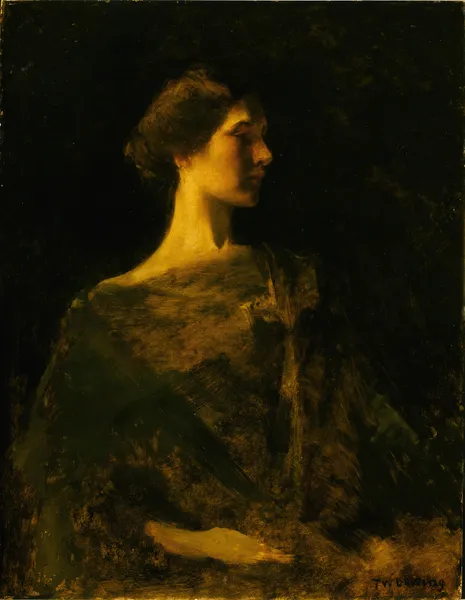 Alma av Thomas Wilmer Dewing