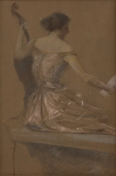 The Musician av Thomas Wilmer Dewing