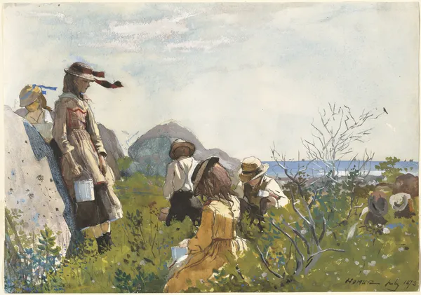 Berry Pickers av Winslow Homer