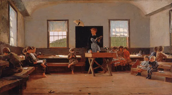 The Country School av Winslow Homer