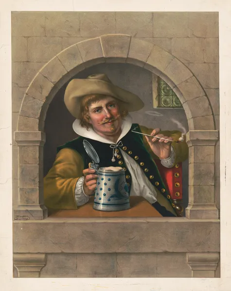 Beer drinker av Wittemann Bros.