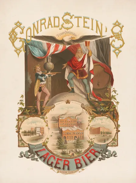 Conrad Stein’s lager bier av Wittemann Bros.