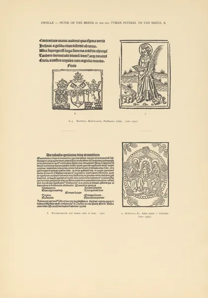 L’art typographique dans les Pays-Bas pendant les années 1500 à 1540 Pl.131 av Wouter Nijhoff