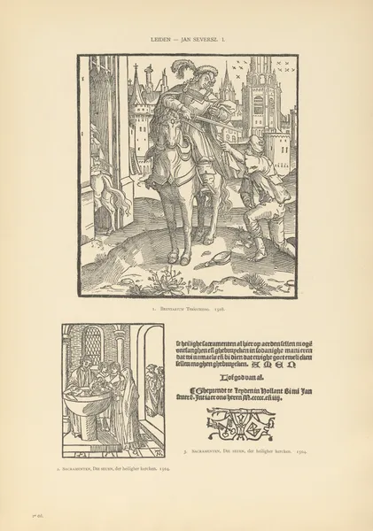 L’art typographique dans les Pays-Bas pendant les années 1500 à 1540 Pl.092 av Wouter Nijhoff