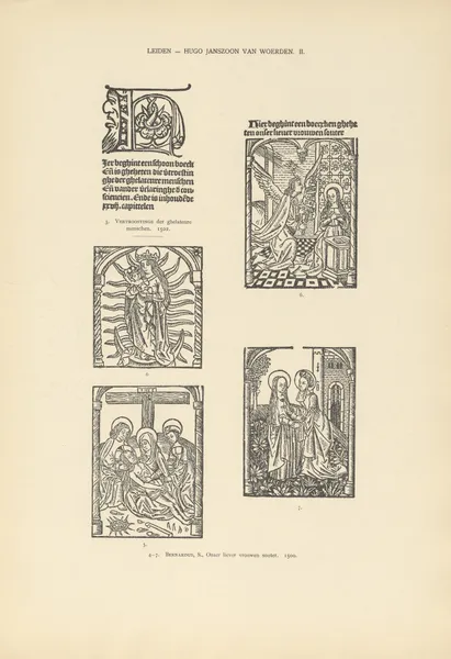 L’art typographique dans les Pays-Bas pendant les années 1500 à 1540 Pl.090 av Wouter Nijhoff