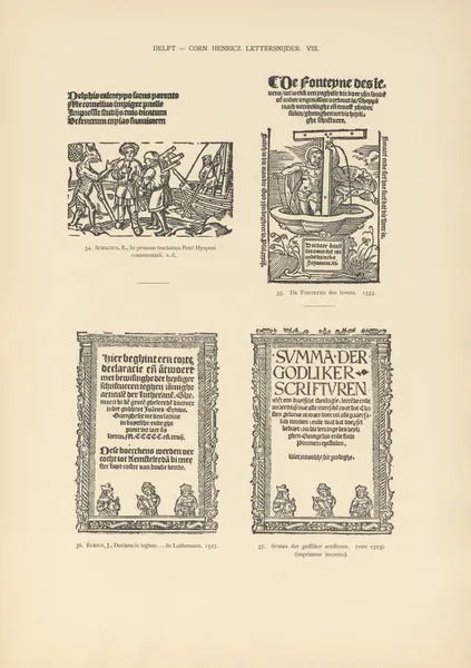 L’art typographique dans les Pays-Bas pendant les années 1500 à 1540 Pl.047 av Wouter Nijhoff