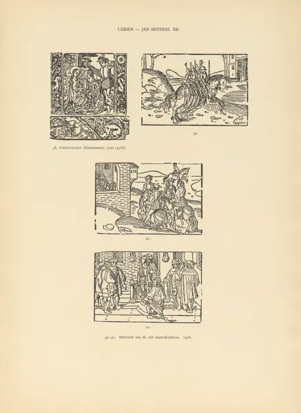 L’art typographique dans les Pays-Bas pendant les années 1500 à 1540 Pl.103 av Wouter Nijhoff