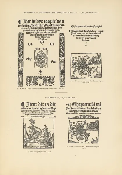 L’art typographique dans les Pays-Bas pendant les années 1500 à 1540 Pl.025 av Wouter Nijhoff