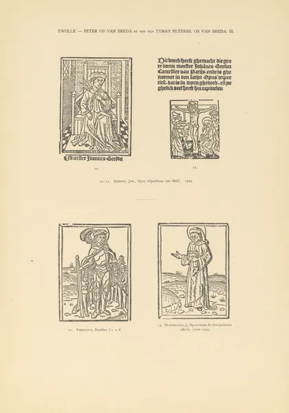L’art typographique dans les Pays-Bas pendant les années 1500 à 1540 Pl.132 av Wouter Nijhoff