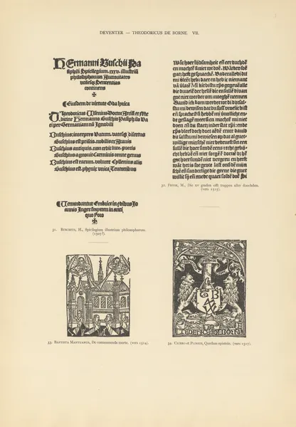 L’art typographique dans les Pays-Bas pendant les années 1500 à 1540 Pl.059 av Wouter Nijhoff
