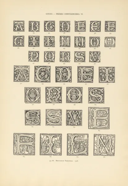 L’art typographique dans les Pays-Bas pendant les années 1500 à 1540 Pl.079 av Wouter Nijhoff
