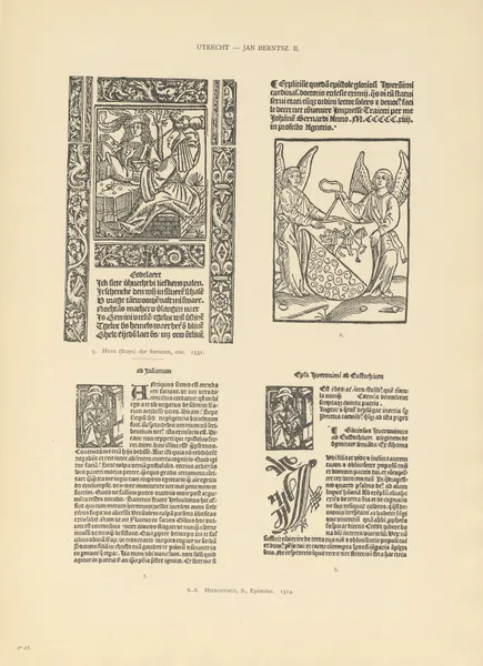 L’art typographique dans les Pays-Bas pendant les années 1500 à 1540 Pl.118 av Wouter Nijhoff
