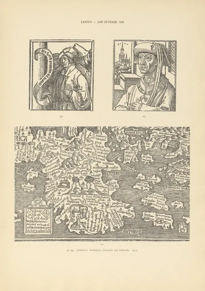 L’art typographique dans les Pays-Bas pendant les années 1500 à 1540 Pl.104 av Wouter Nijhoff