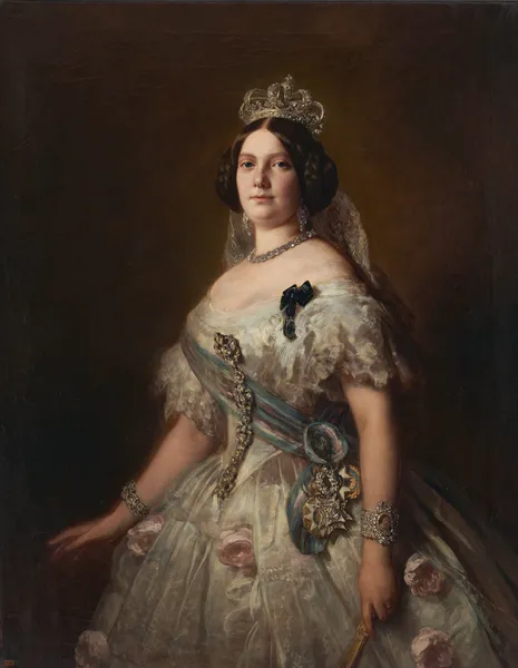 Isabella, Queen of Spain av Franz Xaver Winterhalter