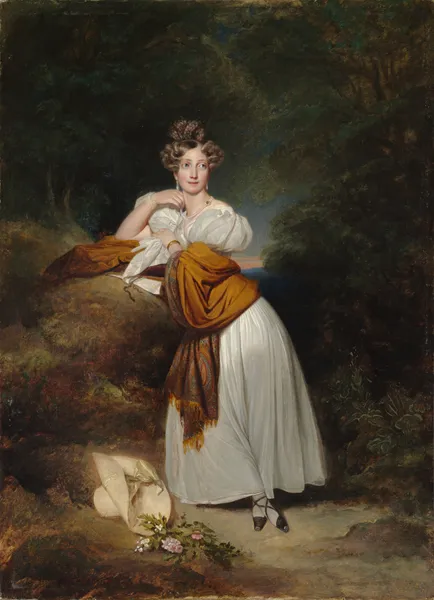 Sophie Guillemette, Grand Duchess of Baden (1801-1865) av Franz Xaver Winterhalter