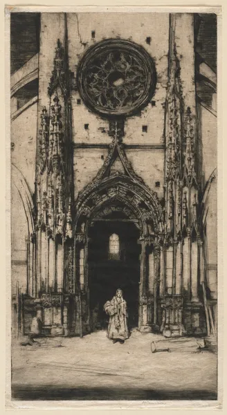 Old St. Etienne av David Young Cameron