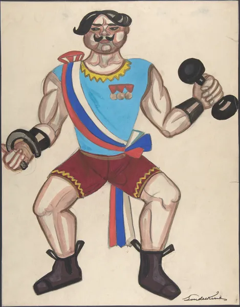 Champion strong man av Sergey Yurievich Sudeikin