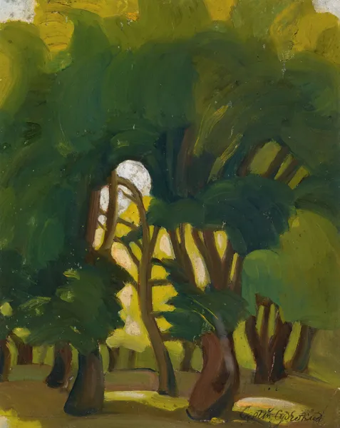 Landscape av Sergey Yurievich Sudeikin
