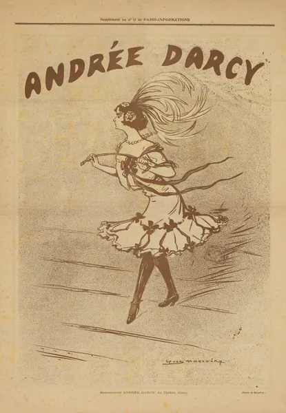 Andree Darcy av Yves Marevéry
