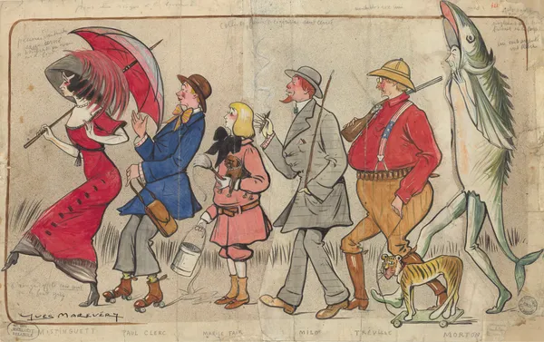 La revue de Marigny de Gabriel Timmory et Maurice de Marsan av Yves Marevéry