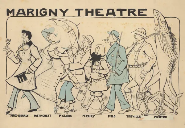 La revue de Marigny, de Gabriel Timmory et Maurice de Marsan av Yves Marevéry
